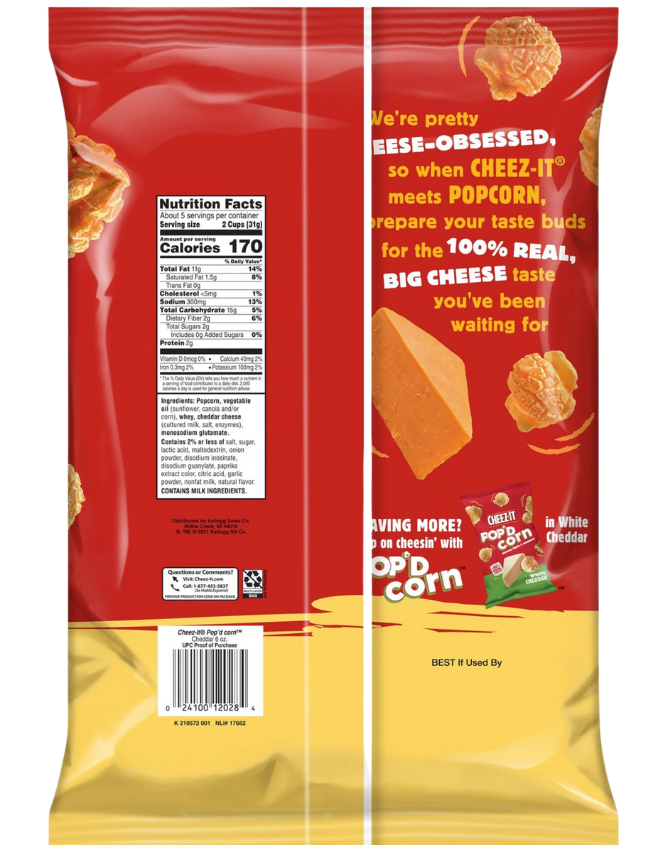 Cheddar Pop