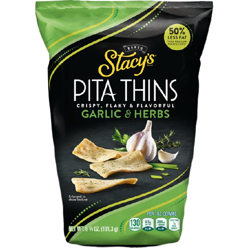 Pita Thins Garlic & Herb