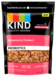 Strawberry Probiotic Clusters