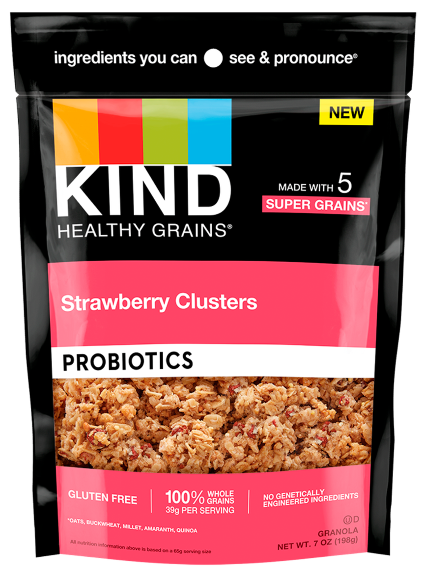 Strawberry Probiotic Clusters