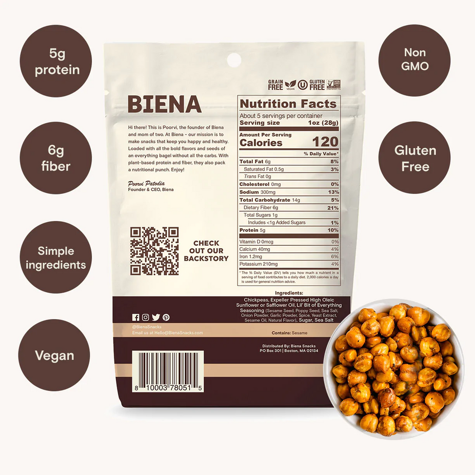Lil Bit Of Everything Chickpea Snack