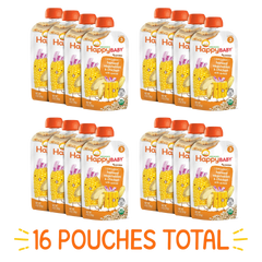 Hearty Meals Organic Harvest Vegetables & Chicken Stage 3 Baby Food (16 Pack)