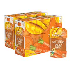 Organic Apples Sweet Potatoes & Granola Stage 2 Baby Food (16 Pack)