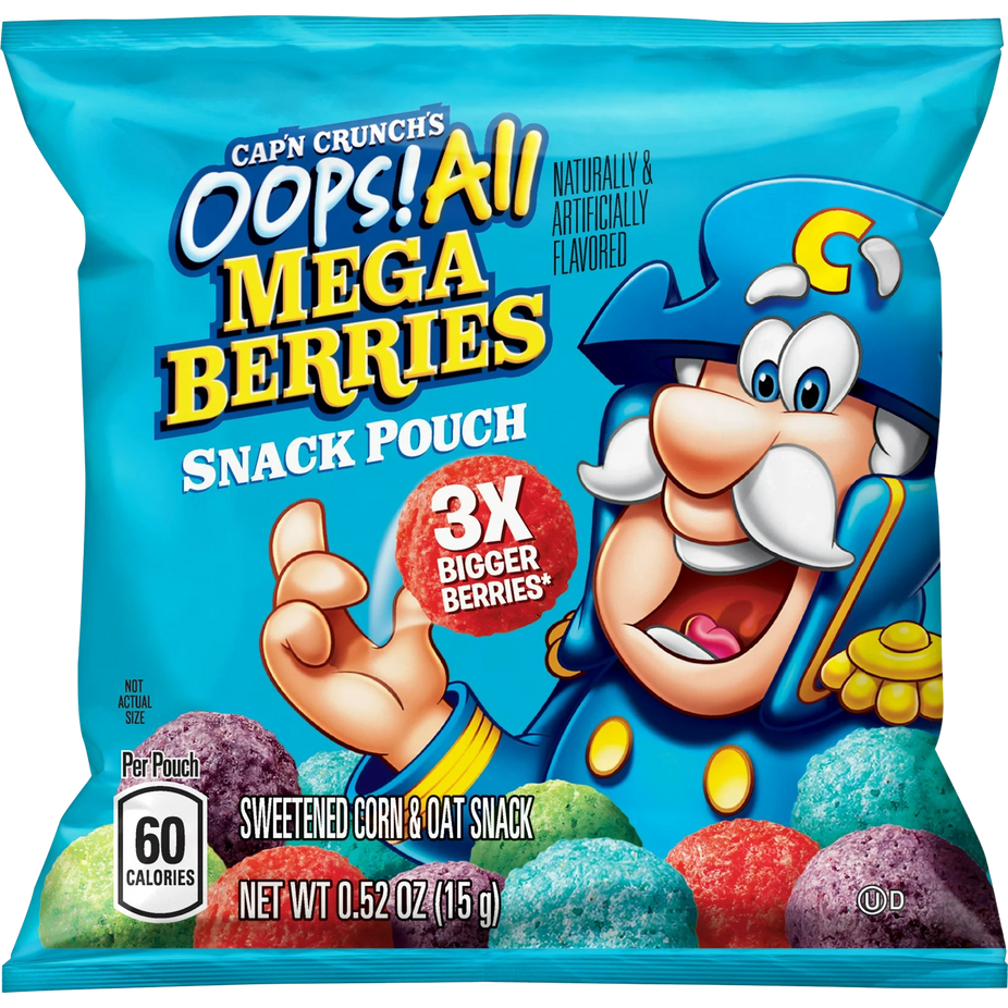 Mega Berry Snack Pouches (12 Pack)