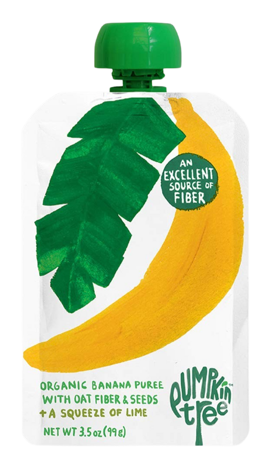 Organic Banana Puree And Squeeze Of Lime (10 Pack)