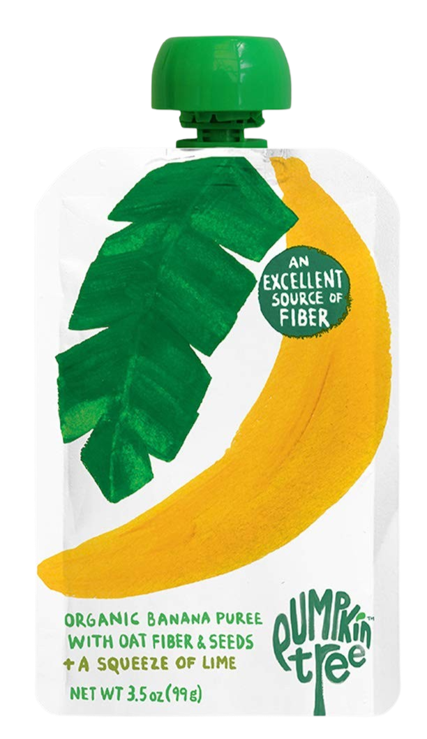 Organic Banana Puree And Squeeze Of Lime (10 Pack)