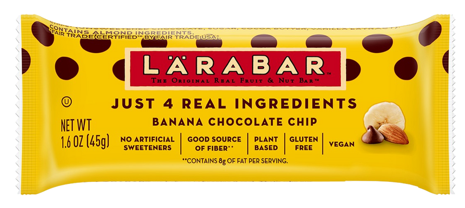 Banana Chocolate Chip Bar (16 Pack)