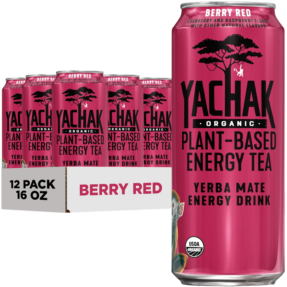 Organic Red Berry Yerba Mate (12 Pack)