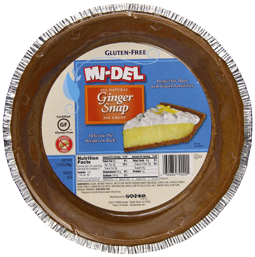 Gluten Free Ginger Snap Pie Crust