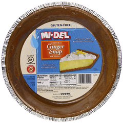 Gluten Free Ginger Snap Pie Crust