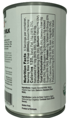 Coconut Milk Organic