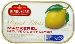 Mackerel Fillet Olive Lemon