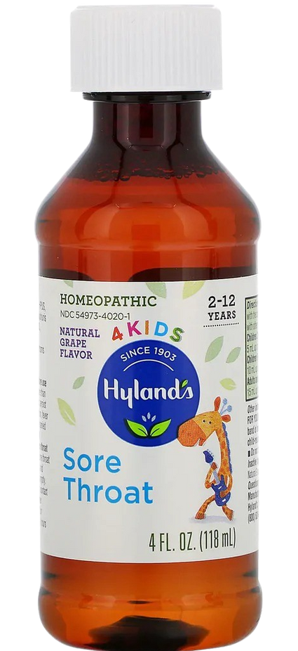 Kids Sore Throat Relief Medicine