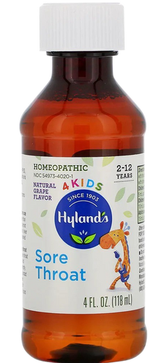 Kids Sore Throat Relief Medicine