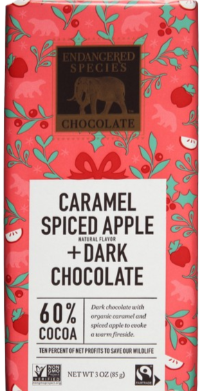 Caramel Spiced Apple With Dark Chocolate Bar