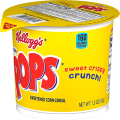 Corn Pops Cereal Cup