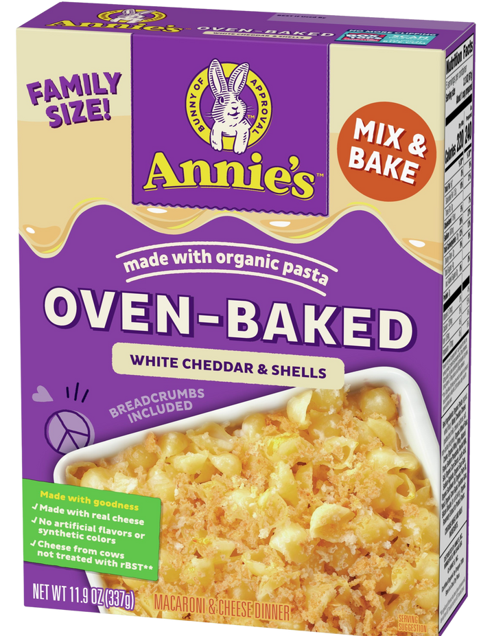 White Cheddar & Shell Oven-Baked Macaroni