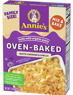 White Cheddar & Shell Oven-Baked Macaroni