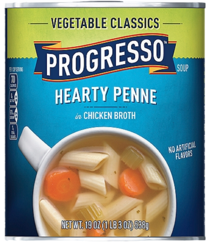 Hearty Penne Chicken Broth Soup