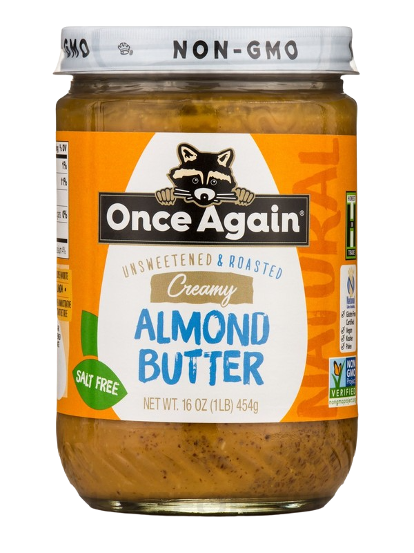 Unsweetend & Roasted Almond Butter