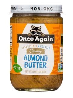 Unsweetend & Roasted Almond Butter