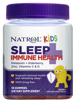 Melatonin & Elderberry Kids Gummies 50Ct