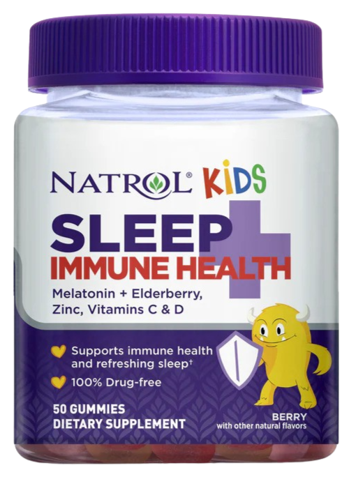 Melatonin & Elderberry Kids Gummies 50Ct