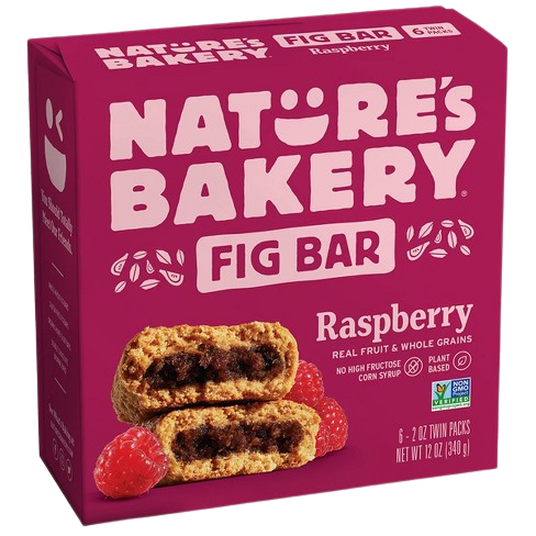 Whole Wheat Fig Raspberry Bar (6 Ct)