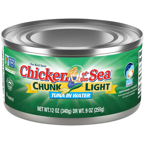 JUMBO Size Chunk Light Tuna In Water Can