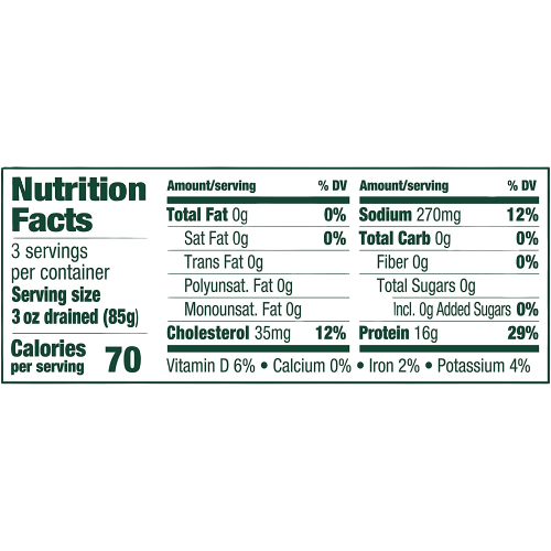 JUMBO Size Chunk Light Tuna In Water Can