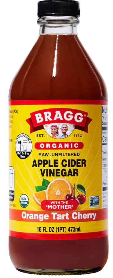 Organic Orange Tart Cherry Apple Cider Vinegar