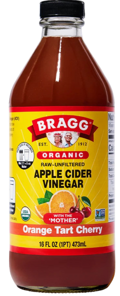 Organic Orange Tart Cherry Apple Cider Vinegar