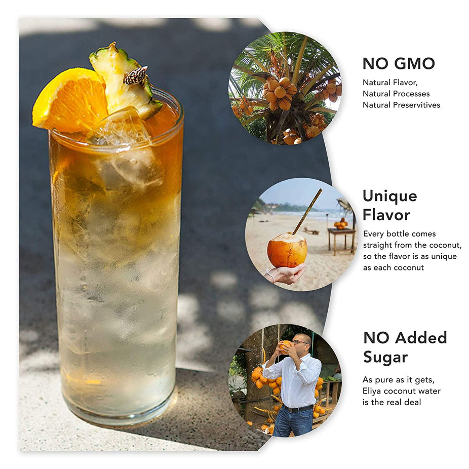 Organic Young King Coconut Water (12 Pack)