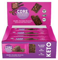 Keto Double Chocolate Brownie Bar (12 Pack)