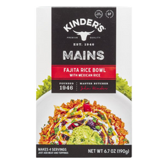 Fajita Rice Bowl With Mexican Rice Mains