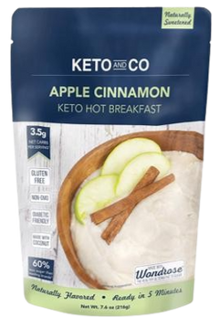 Keto Apple Cinnamon Hot Breakfast