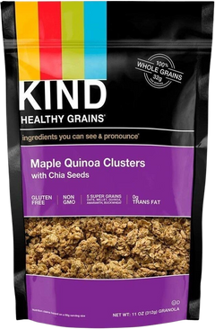Maple Quinoa with Chia Seeds Granola