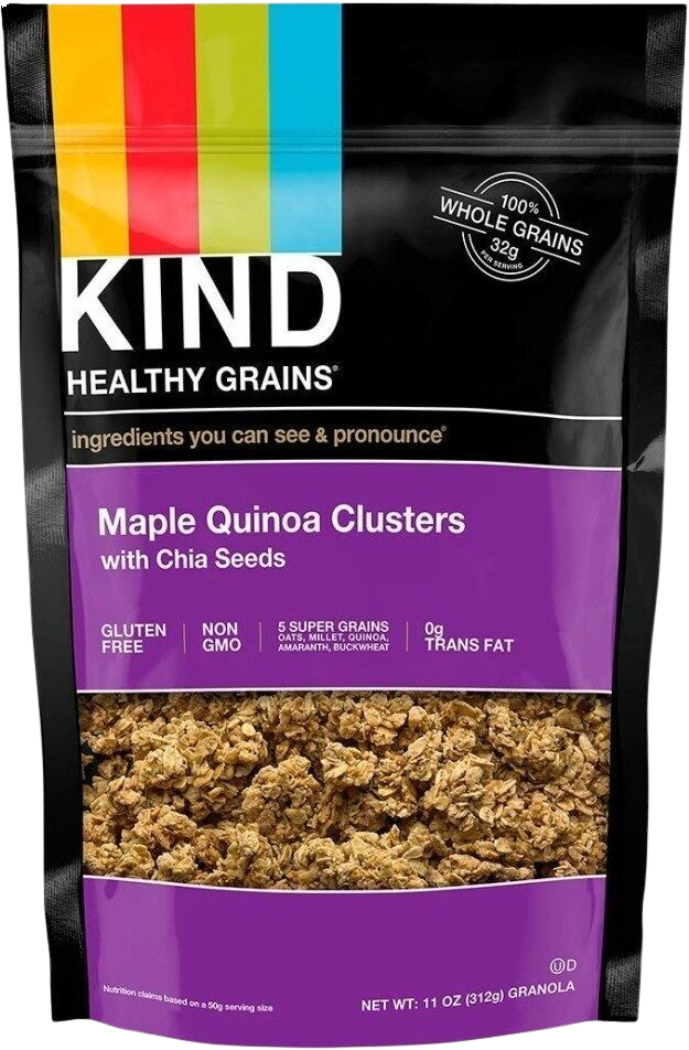 Maple Quinoa with Chia Seeds Granola