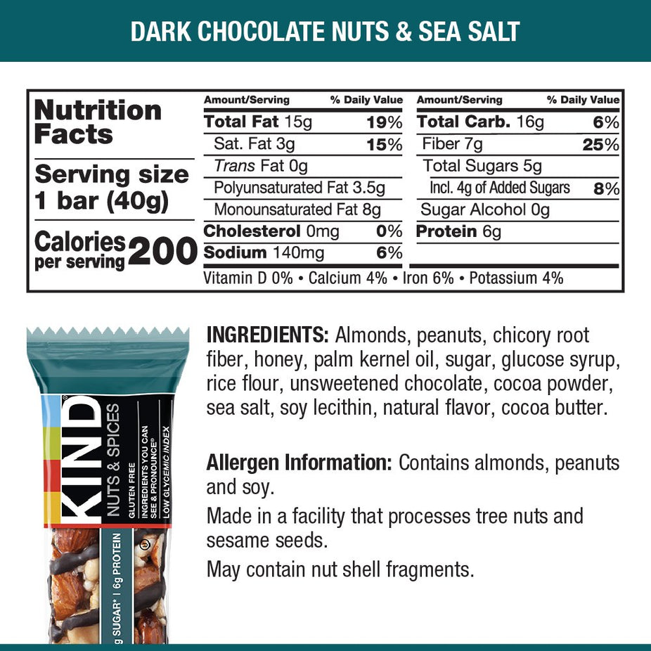 Dark Chocolate Nuts & Sea Salt
