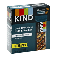 Dark Chocolate Nuts & Sea Salt Kind Bar (6 Pack Case)