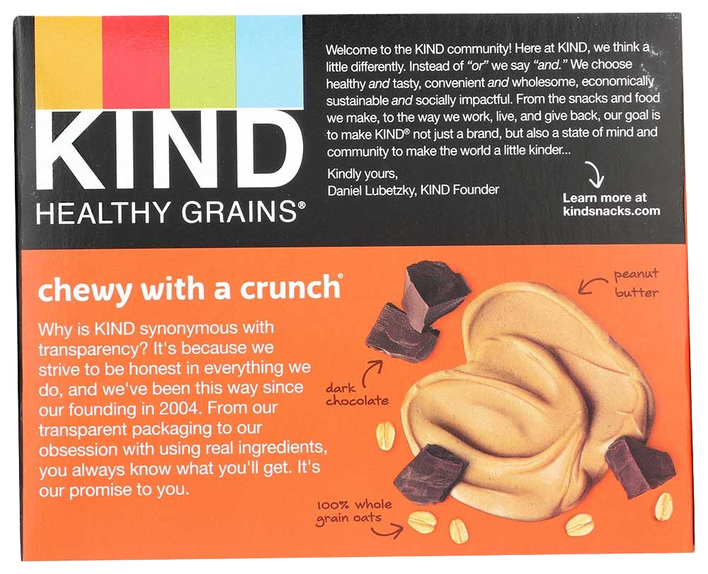 Peanut Butter Dark Chocolate Granola Bar (5 CT)