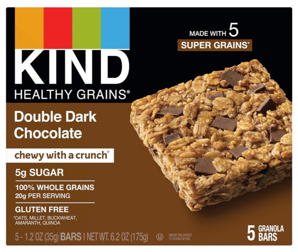 Double Dark Chocolate Chewy Granola Bars (5 CT)
