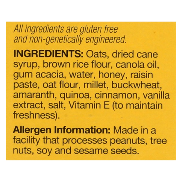 Honey Oat Snack Bar