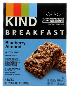 Blueberry Almond  Breakfast Bar (4 Pack)