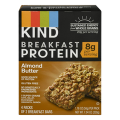 Almond Butter Breakfast Protein Bar (4 Pack)