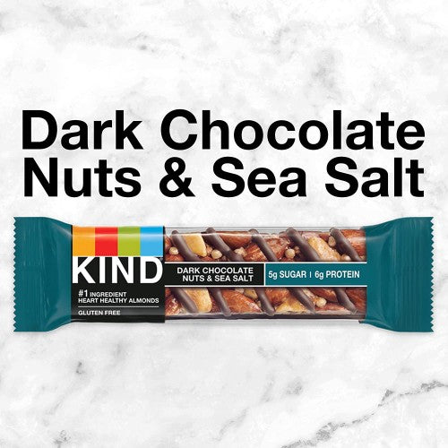 Dark Chocolate Nuts & Sea Salt Bar (6 CT)