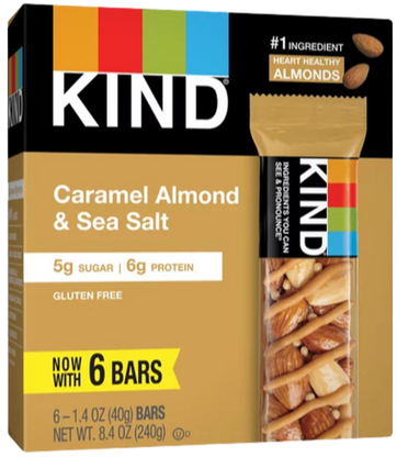 Caramel Almond & Sea Salt Kind Bar (6 Pack)