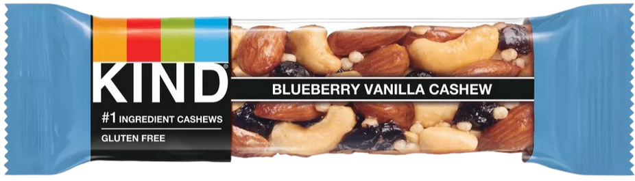 Blueberry Vanilla Cashew Bars 6Ct