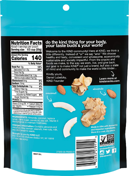Almond Coconut Nut Clusters