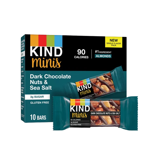 KIND Dark Chocolate Nuts Sea Salt Kind Minis (10 CT) – Martie